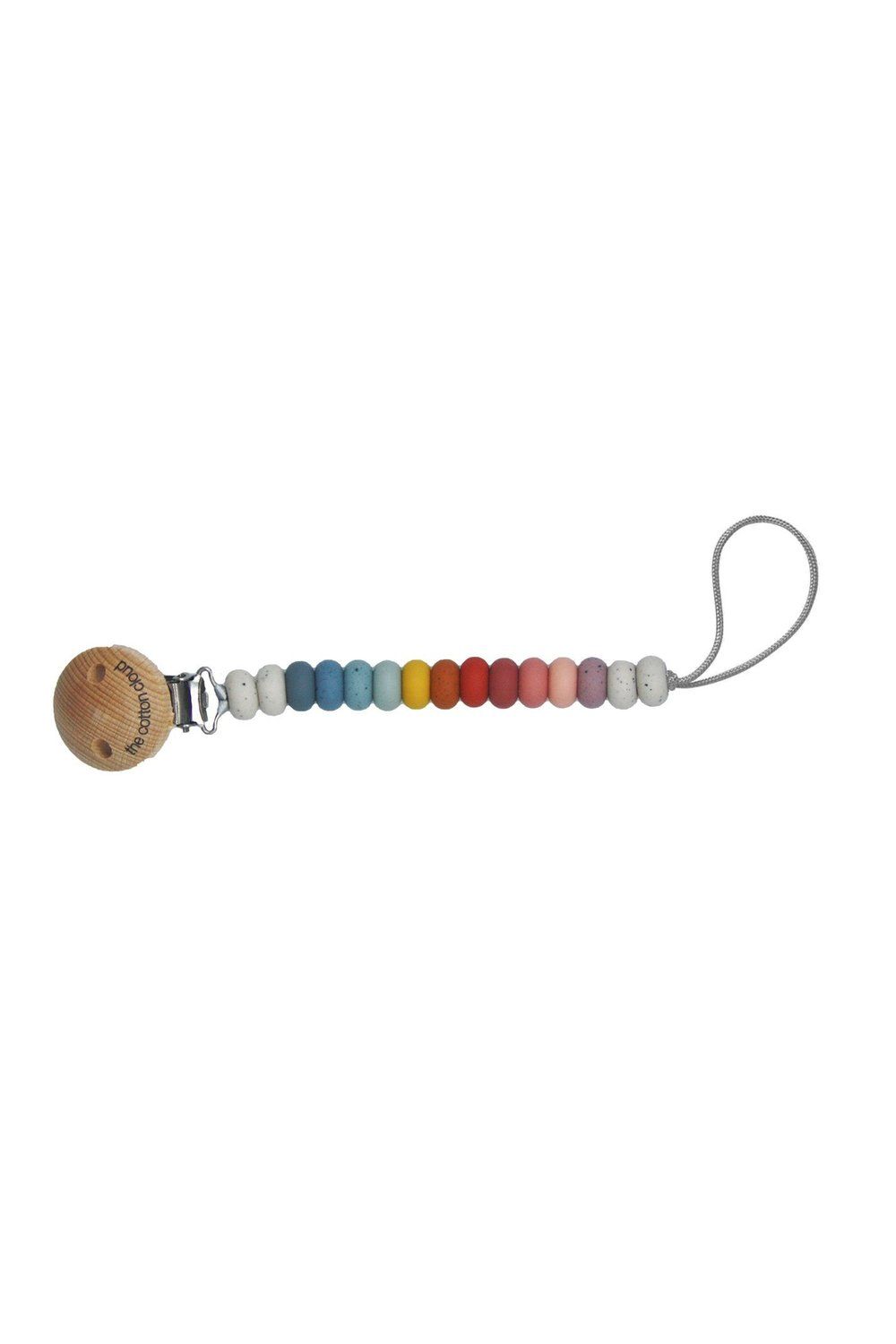 the cotton cloud Schnullerkette Bonbon Rainbow