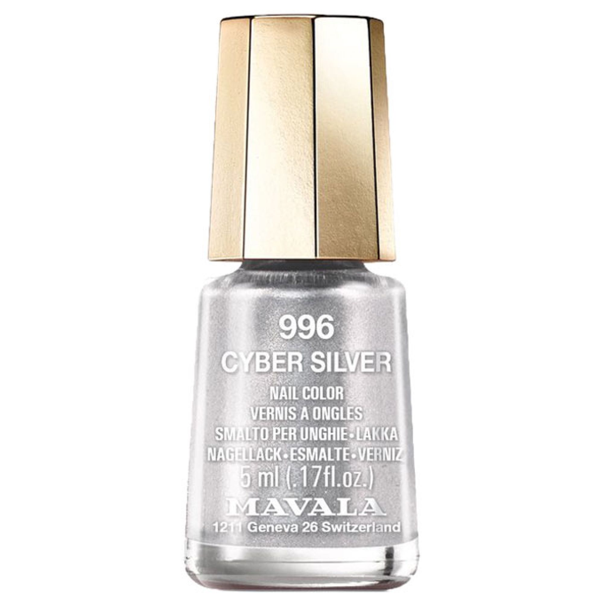 Mavala Mini Color Nagellack Glitter 5 ml (Farbe : Grau) 5,5x2,3x2,3 cm