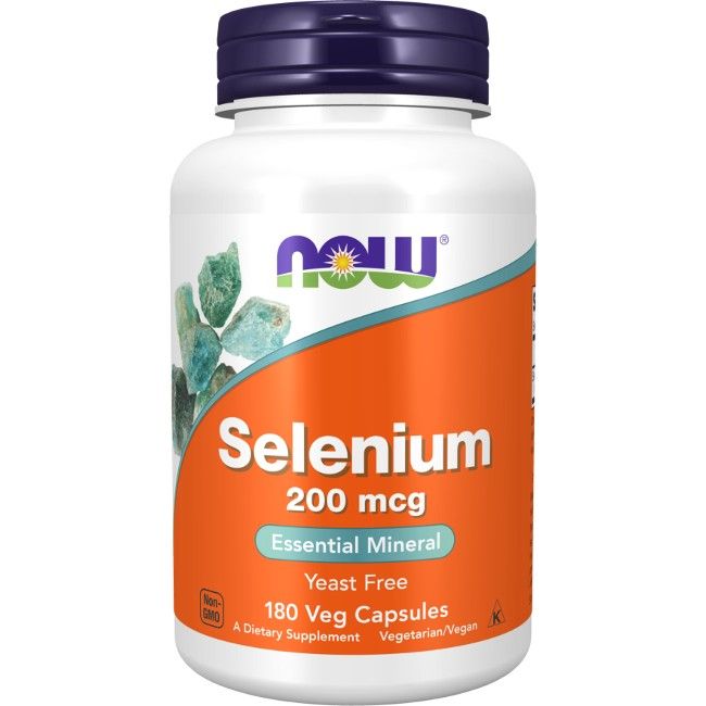 Now Foods Selen 200 mcg 180 Pc