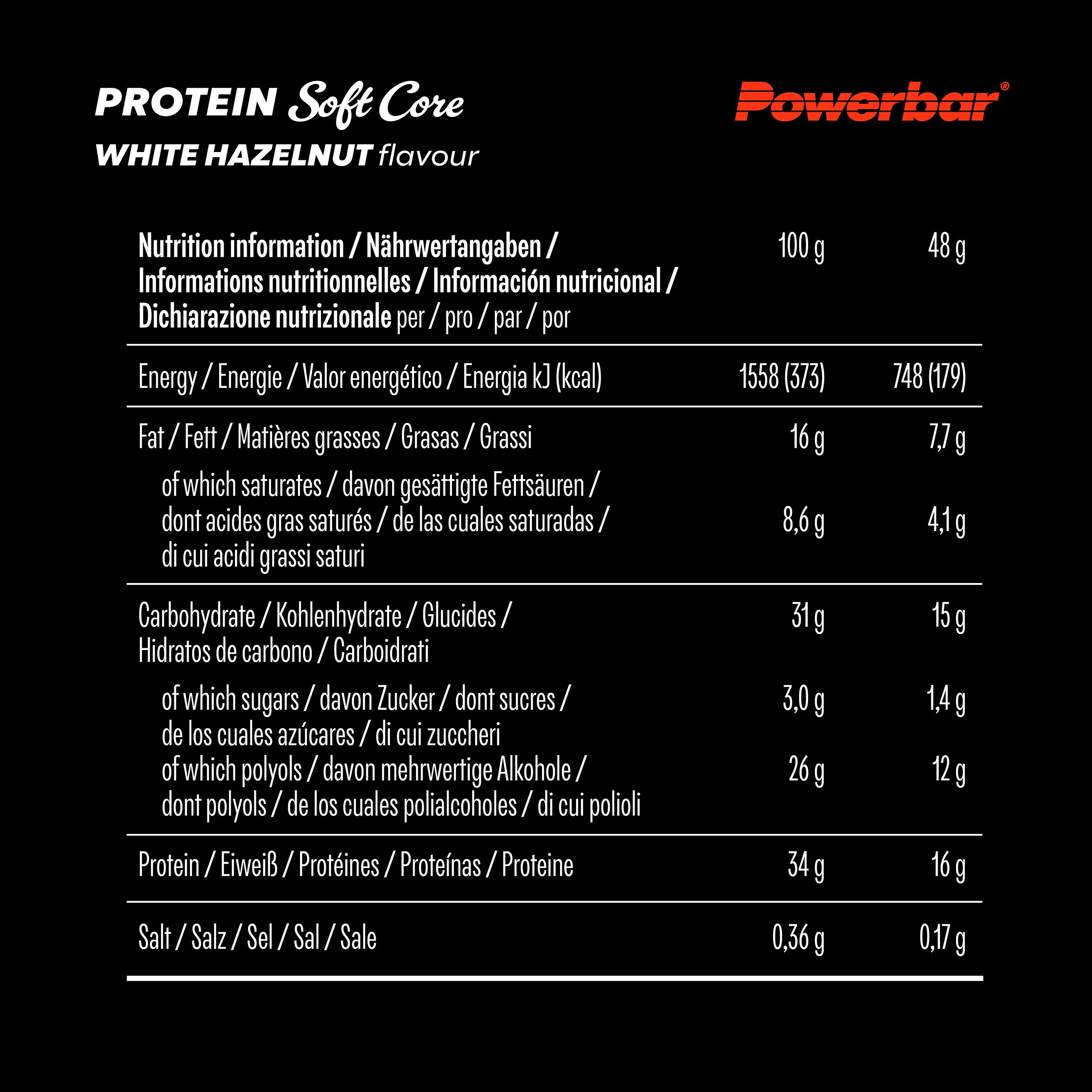 Powerbar Soft Core White Hazelnut