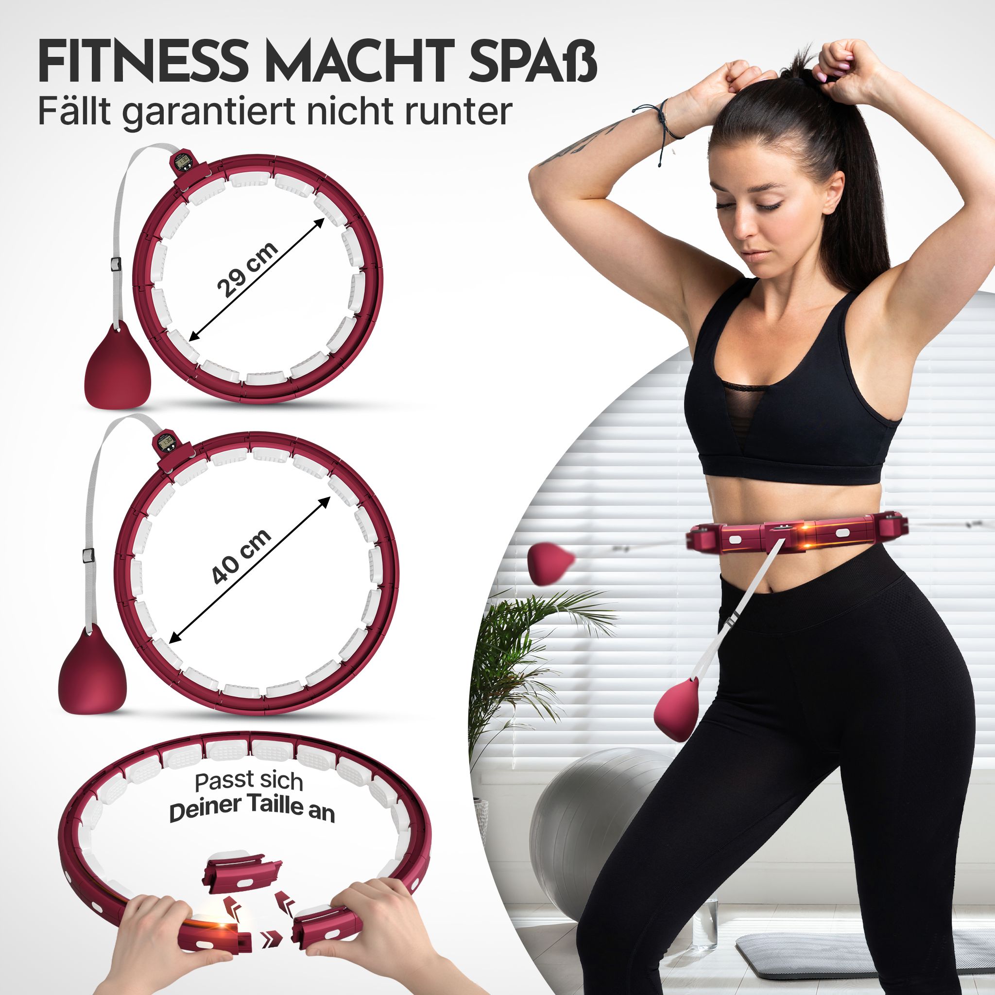 NEOLYMP Smart Hula Hoop Reifen