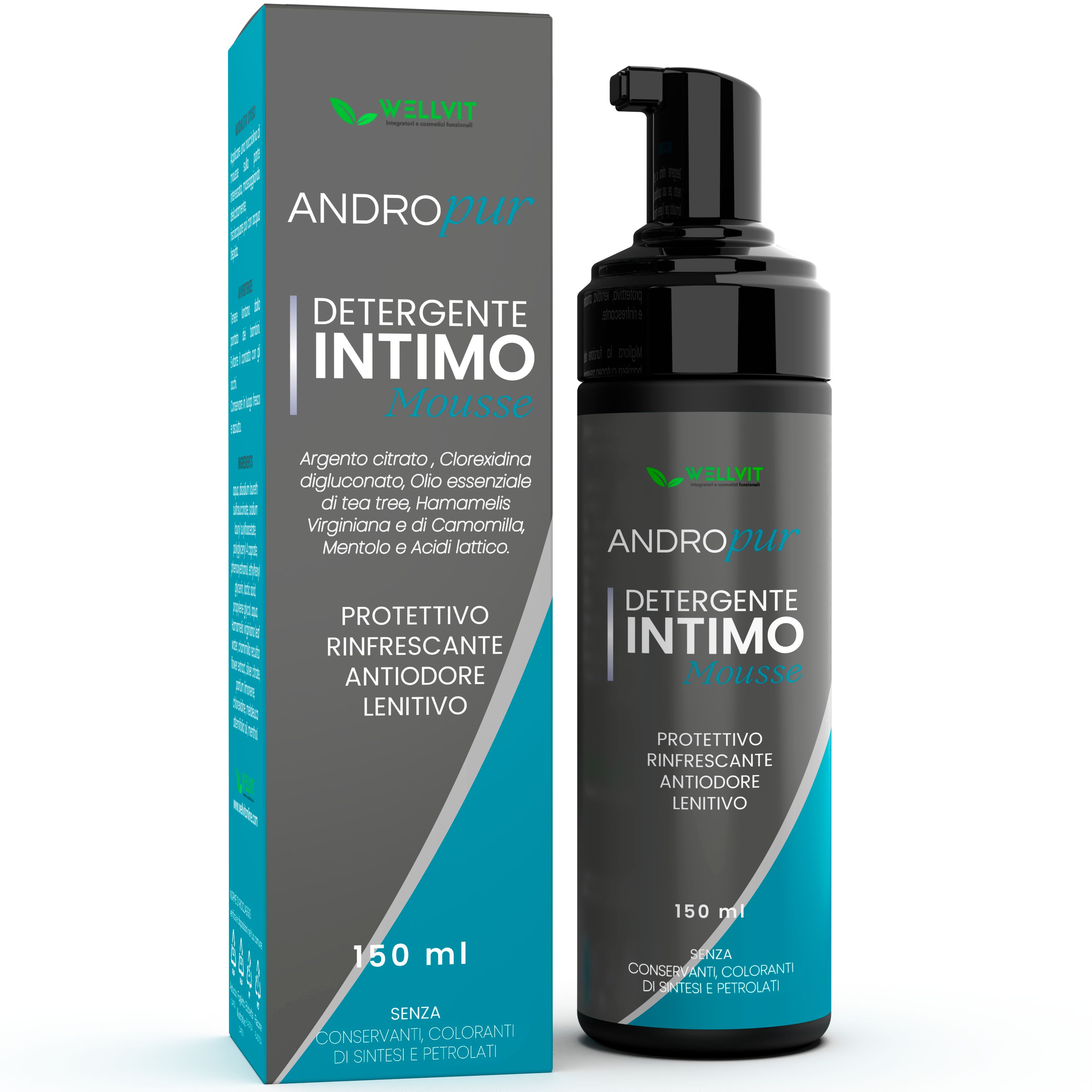 Wellvit | Andropur Detergente Intimo Maschile