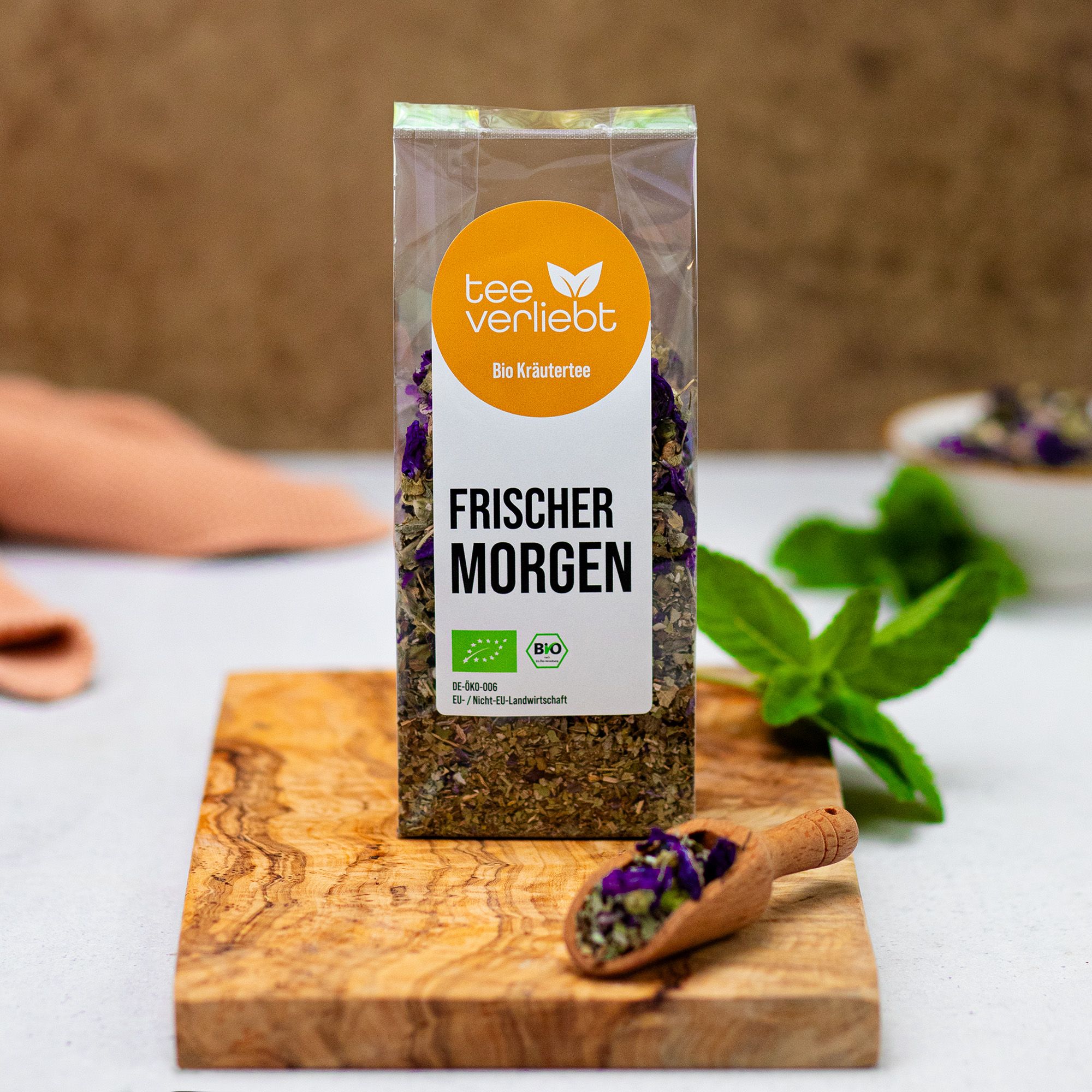 teeverliebt - Frischer Morgen loser Bio Kräutertee