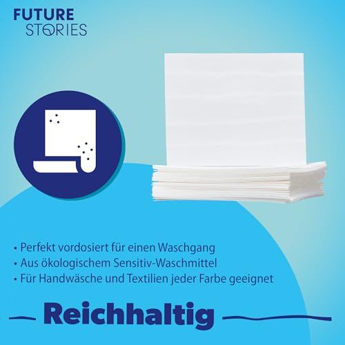 Future Stories Waschmittel-Blätter Vollwaschmittel - Natürliche Frische