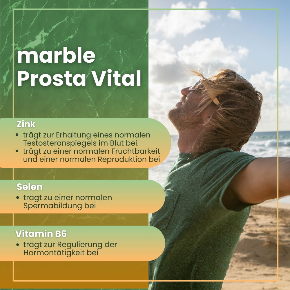 marble© Prosta Vital – Prostata Komplex Kapseln