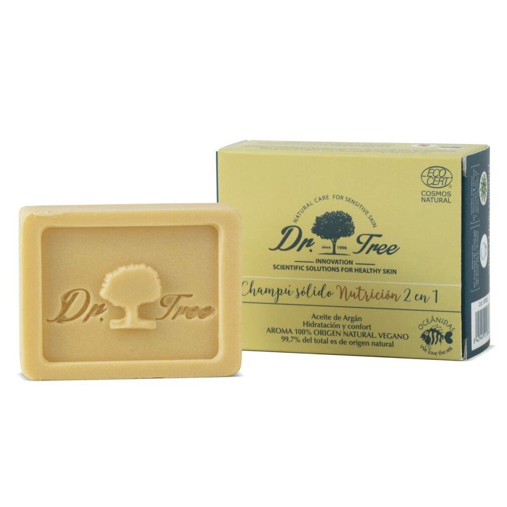 Dr. Tree 2 in 1 Pflegendes Festes Shampoo
