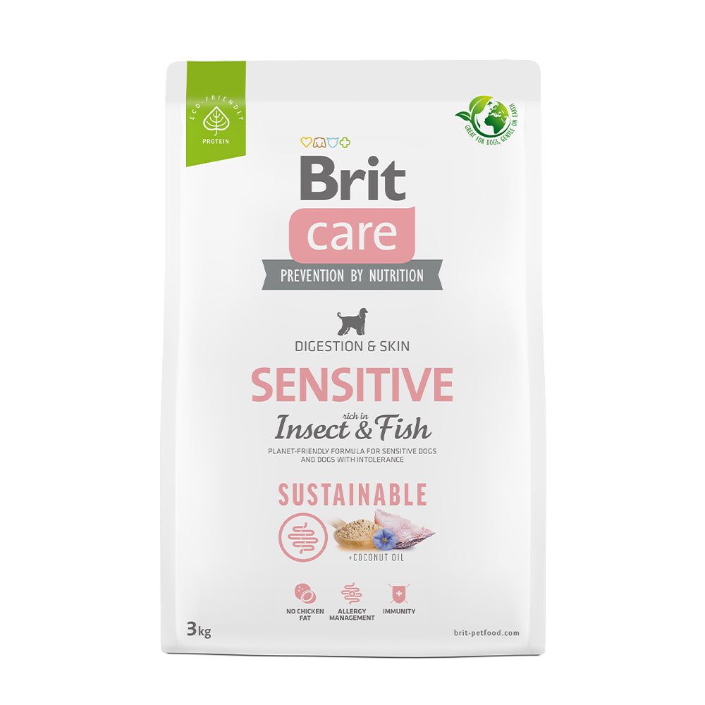 Brit Care Dog - Sustainable - Sensitive - Insect & Fish