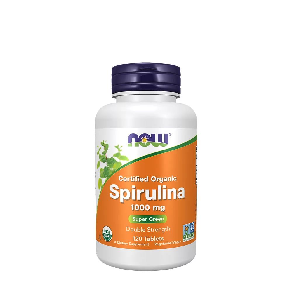 NOW Foods Spirulina 120 St Tabletten