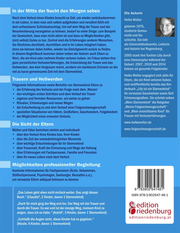 Mein Sternenkind - Begleitbuch für Eltern