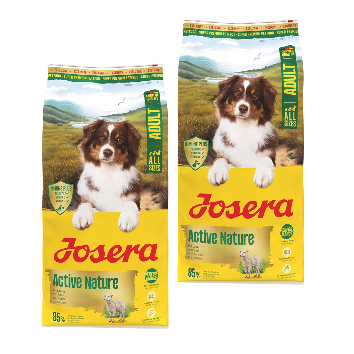 Josera A/S Adult Active Nature 25 kg