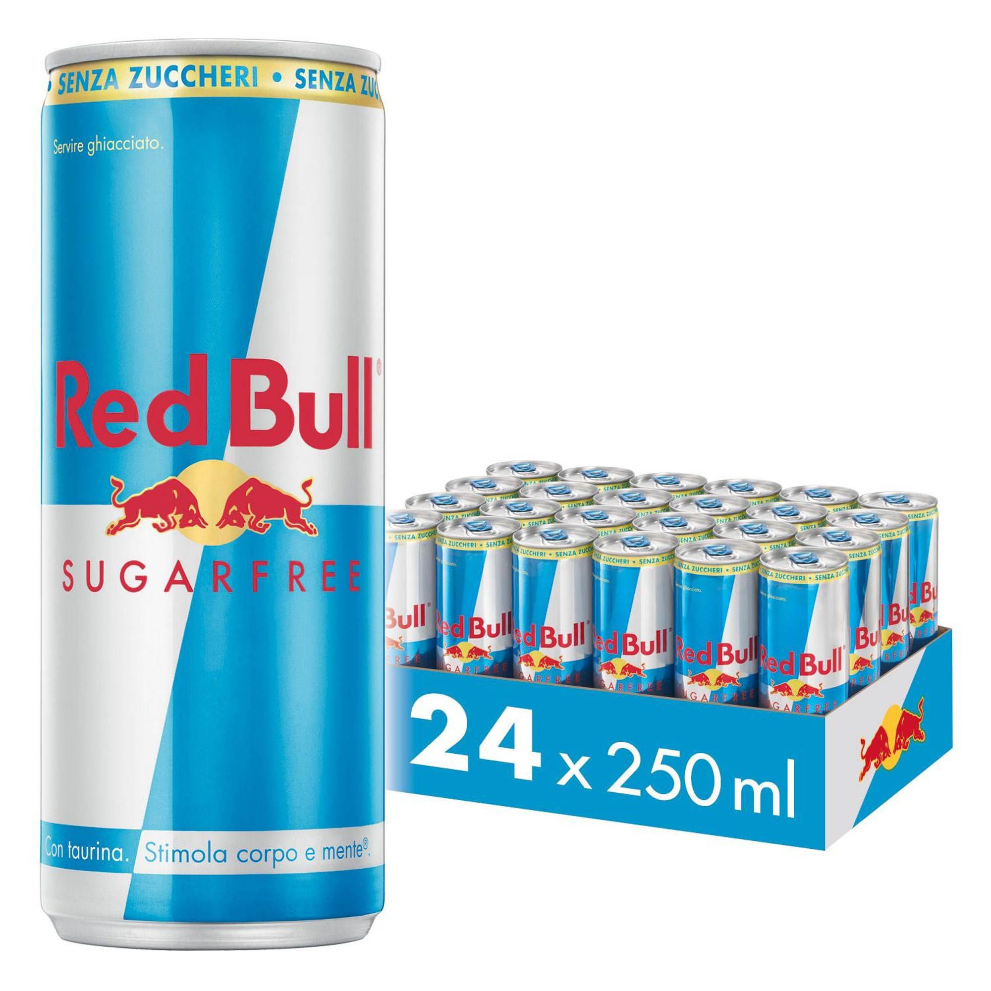 Red Bull Energy Drink, Senza Zuccheri, 250 ml