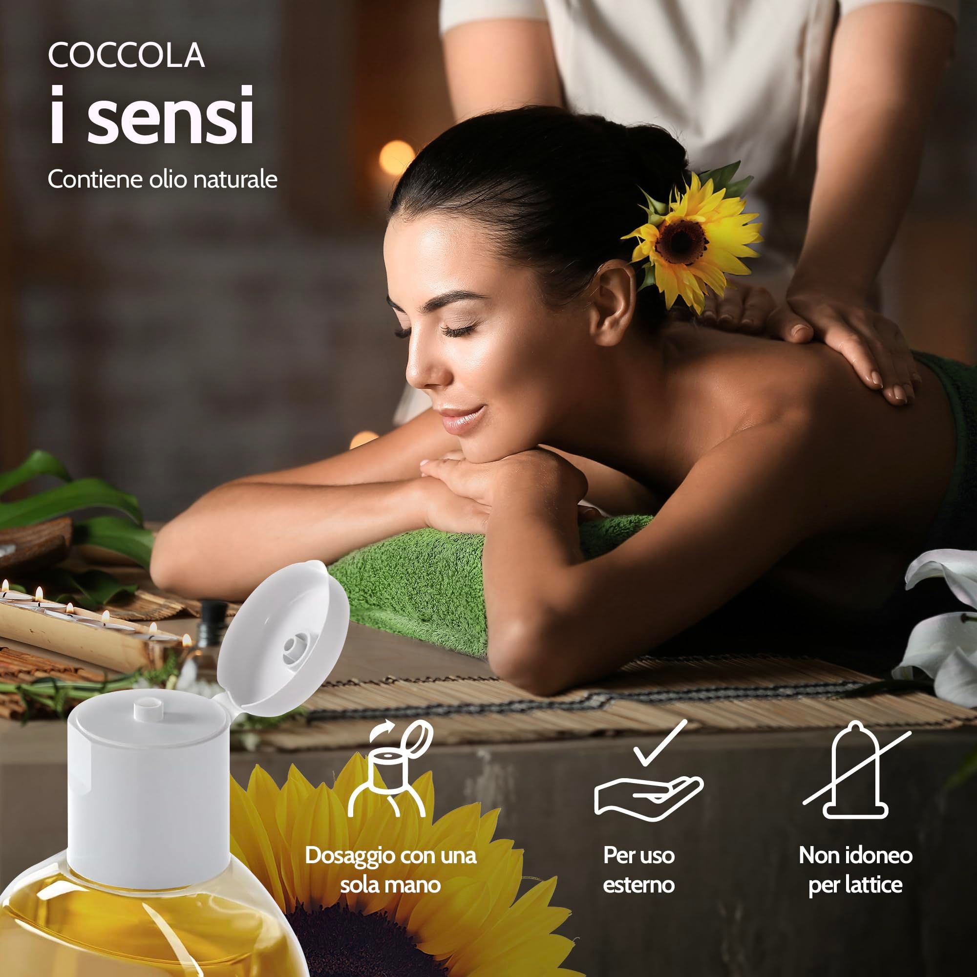Vibratissimo Massageöl Natural