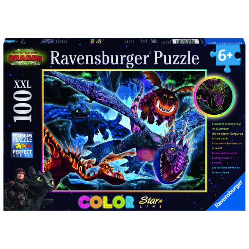 How to Train Your Dragon xxl Puzzle 100pcs