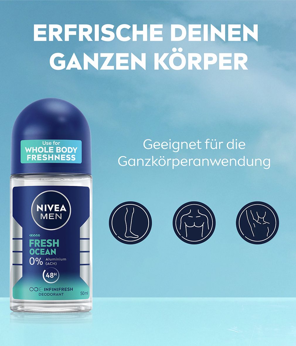 NIVEA Men Fresh Ocean Deodorant