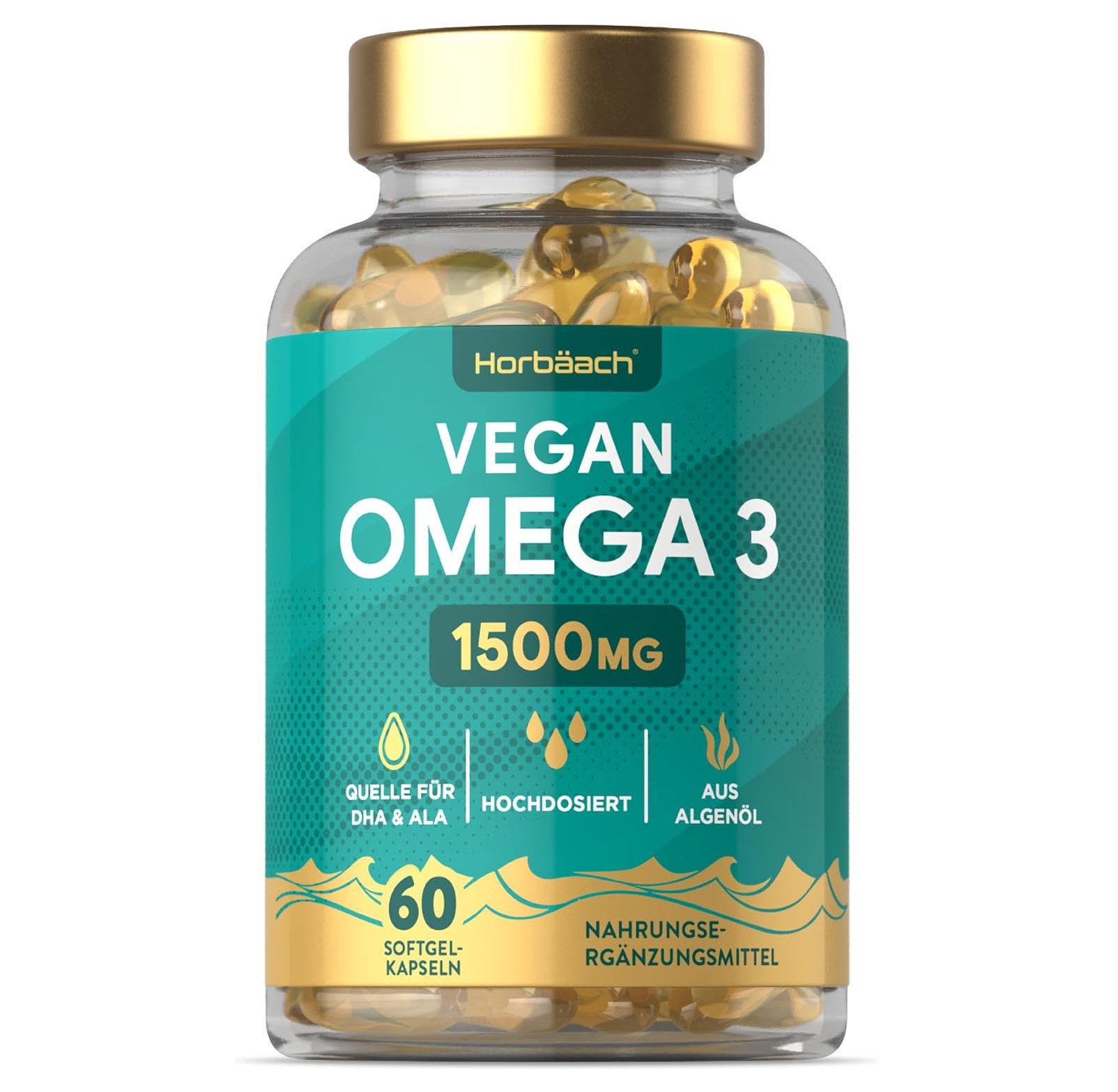 Horbaach Vegan Omega 3 Kapseln
