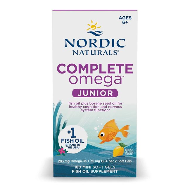 Nordic Naturals Vollständiges Omega Junior 283 mg 180 Pc