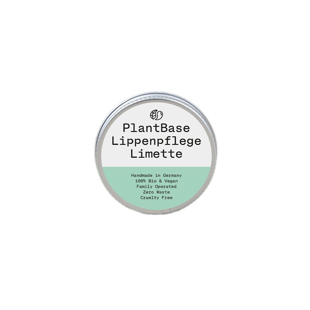 PlantBase Lippenpflege im Tiegel Limette