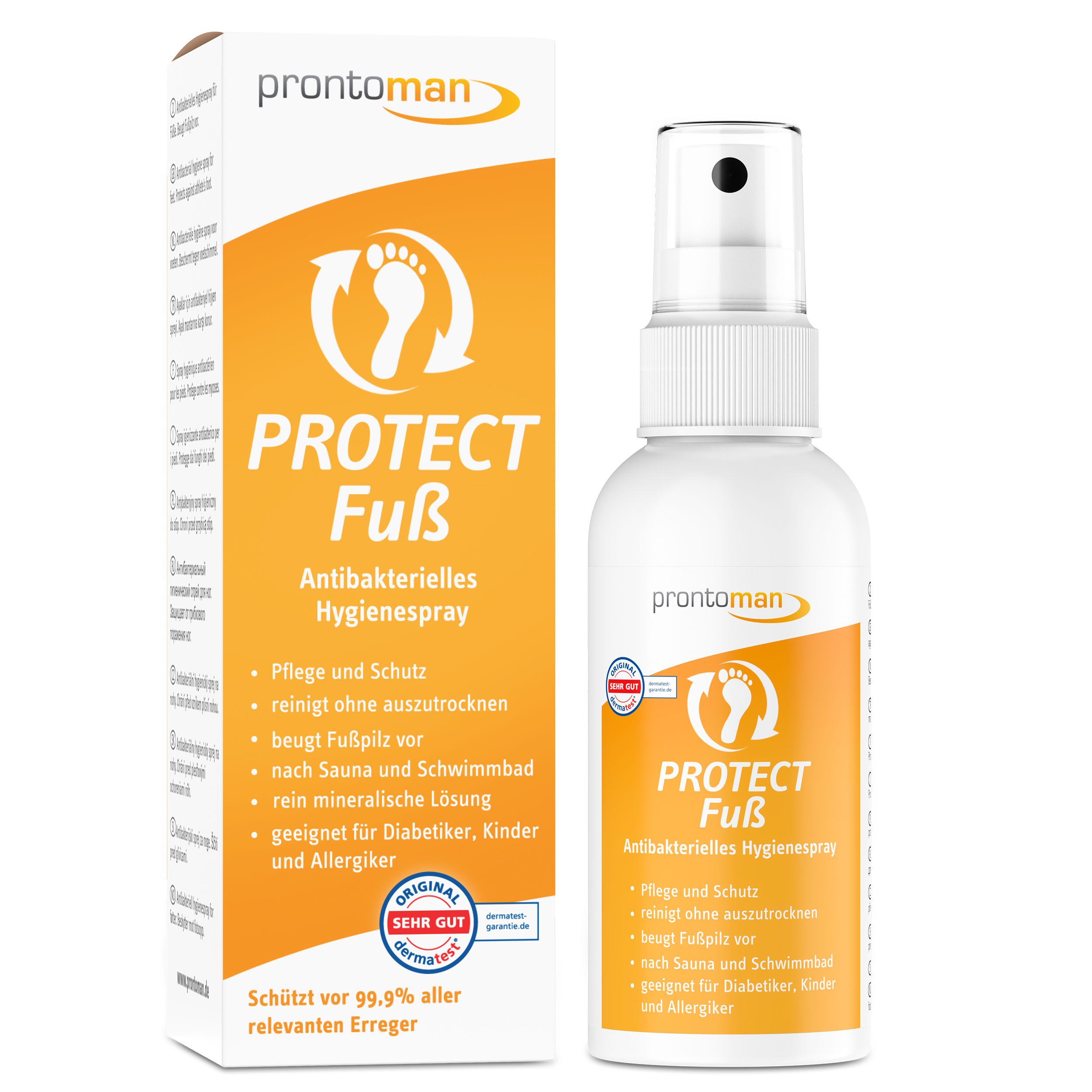 Prontoman PROTECT "Fuß" - Hygienespray für den Fuß