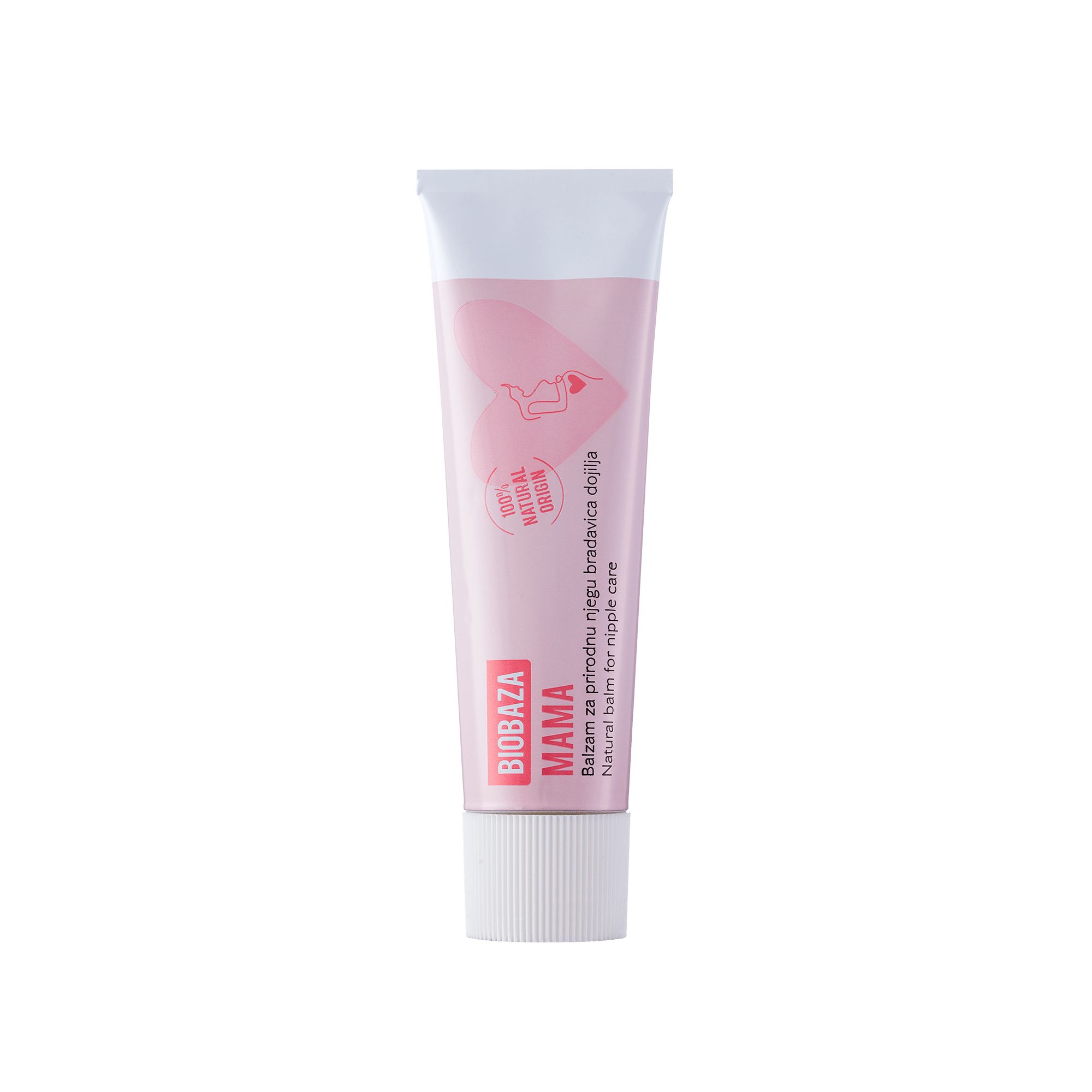 Mama Balsam für die natürliche Pflege der Brustwarzen bei Schwangeren und Stillenden