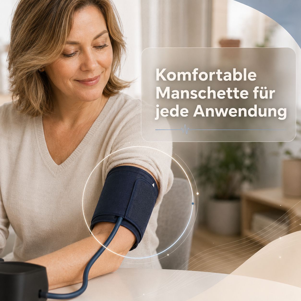 Health Press Blutdruckmessgerät Oberarm