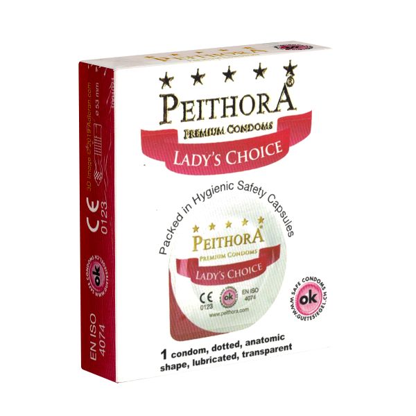 Peithora Ladys Choice Prickelnde Kondome Mit Großen Orgasmus Noppen 1 St Shop Apothekeat 