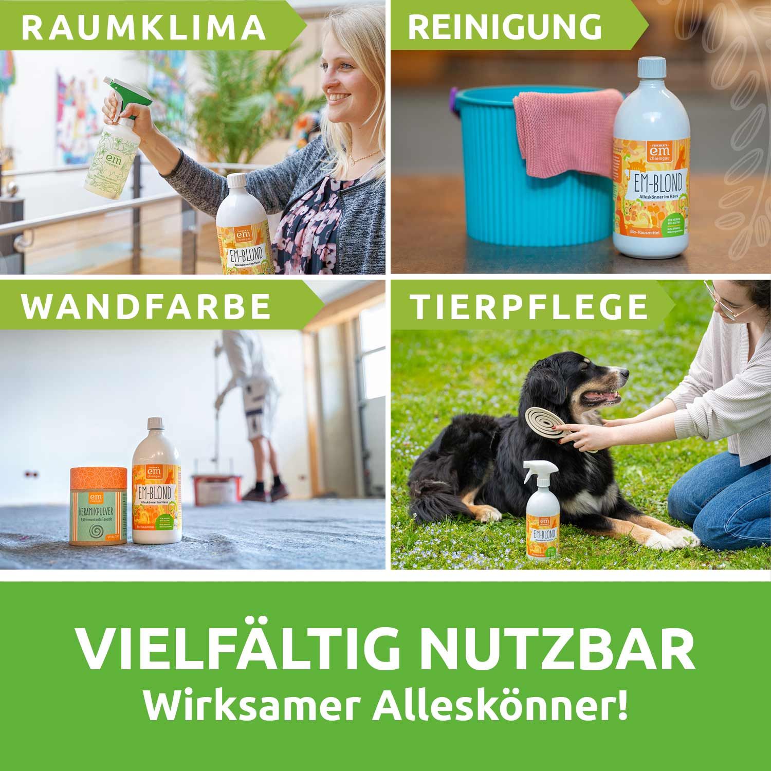 EM-Chiemgau® EM-blond multifunktionaler Bio Spezialreiniger