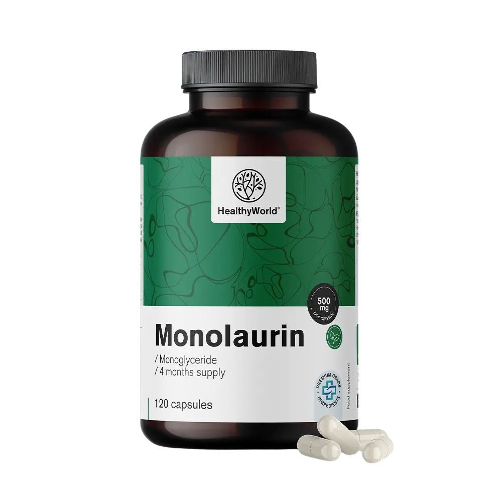 HealthyWorld Monolaurina 500 mg