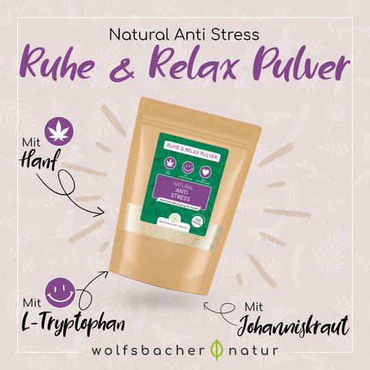 Wolfsbacher Natur Ruhe & Relax Pulver 100 g