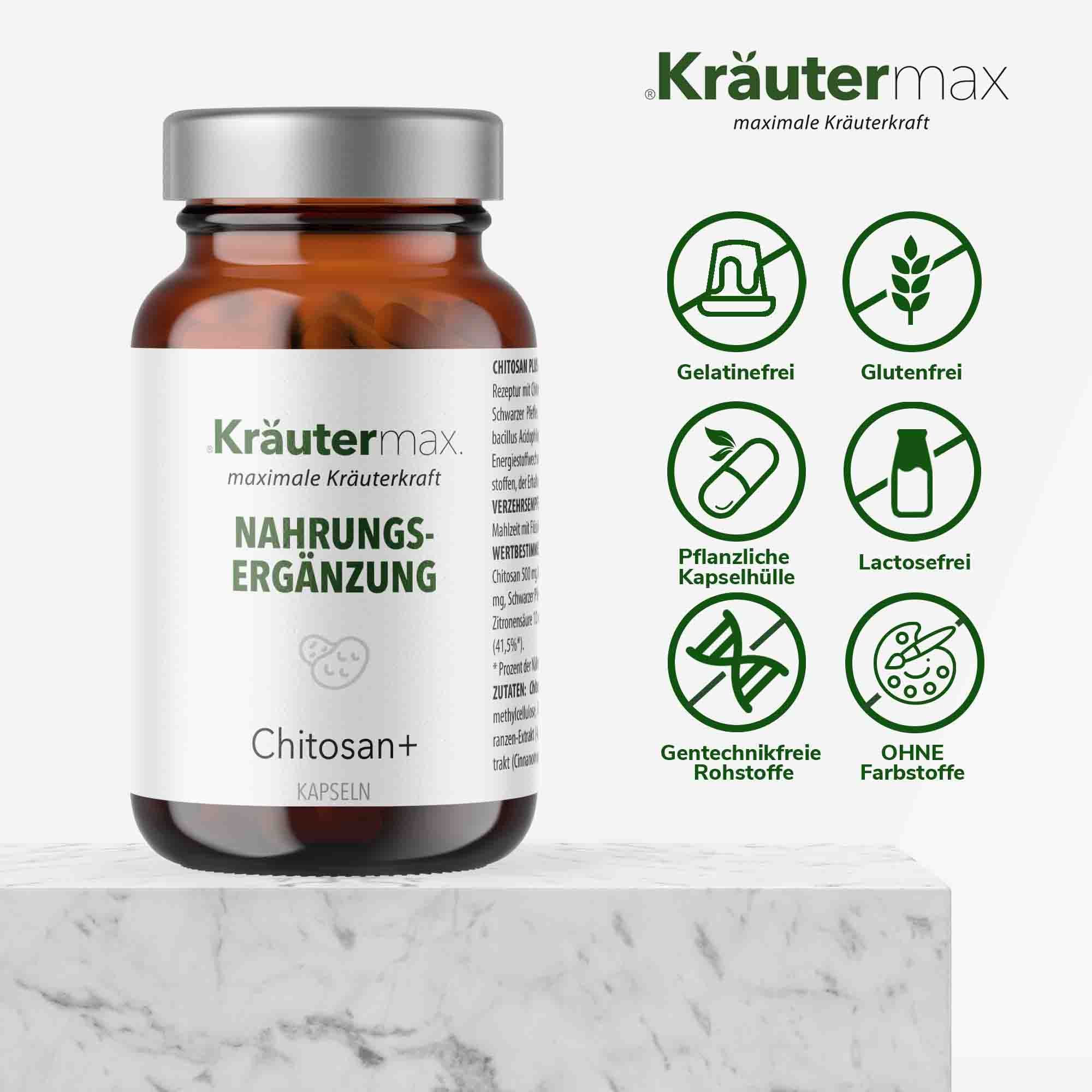 Kräutermax Chitosan+ Kapseln