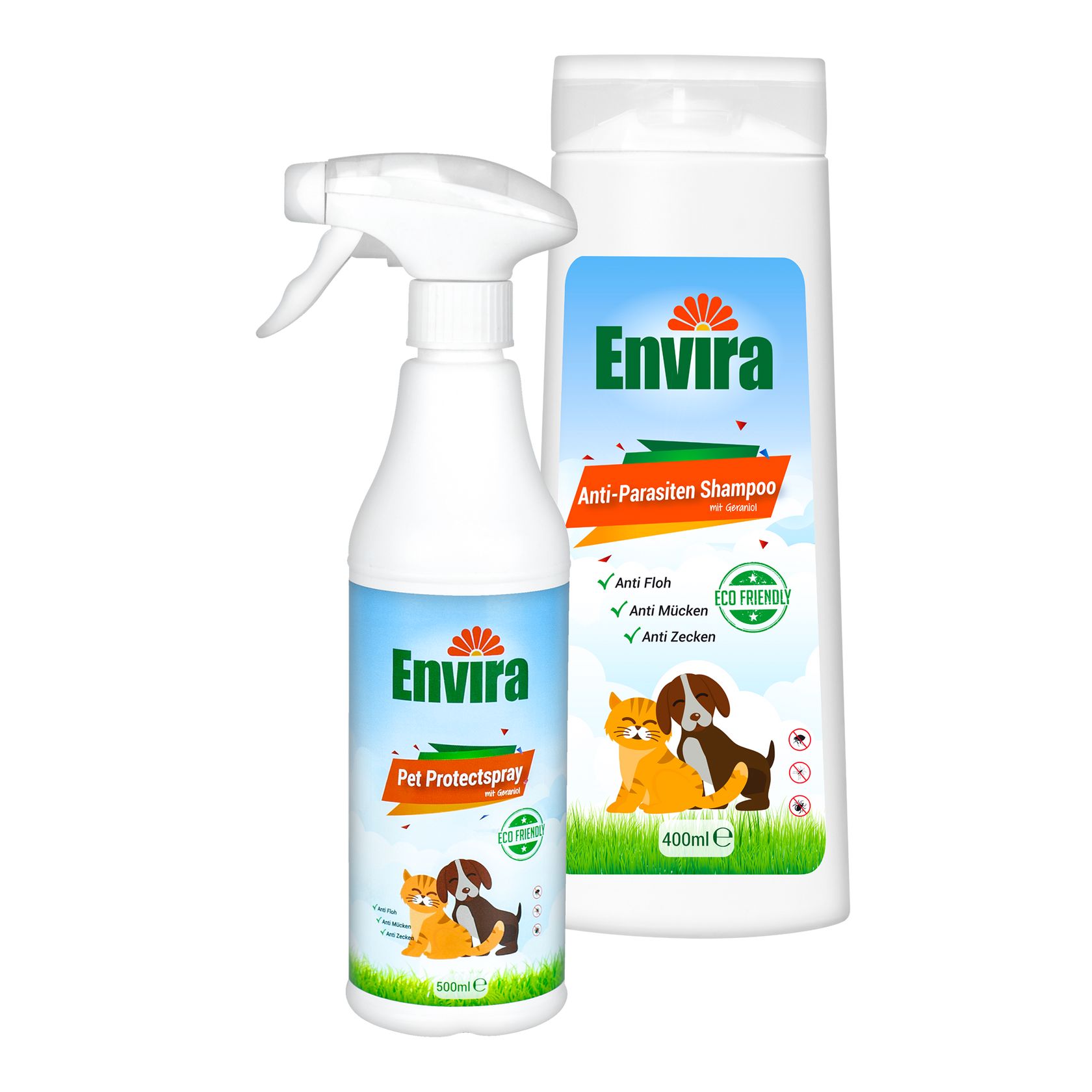 Envira Anti-Parasiten-Set für Hunde & Katzen