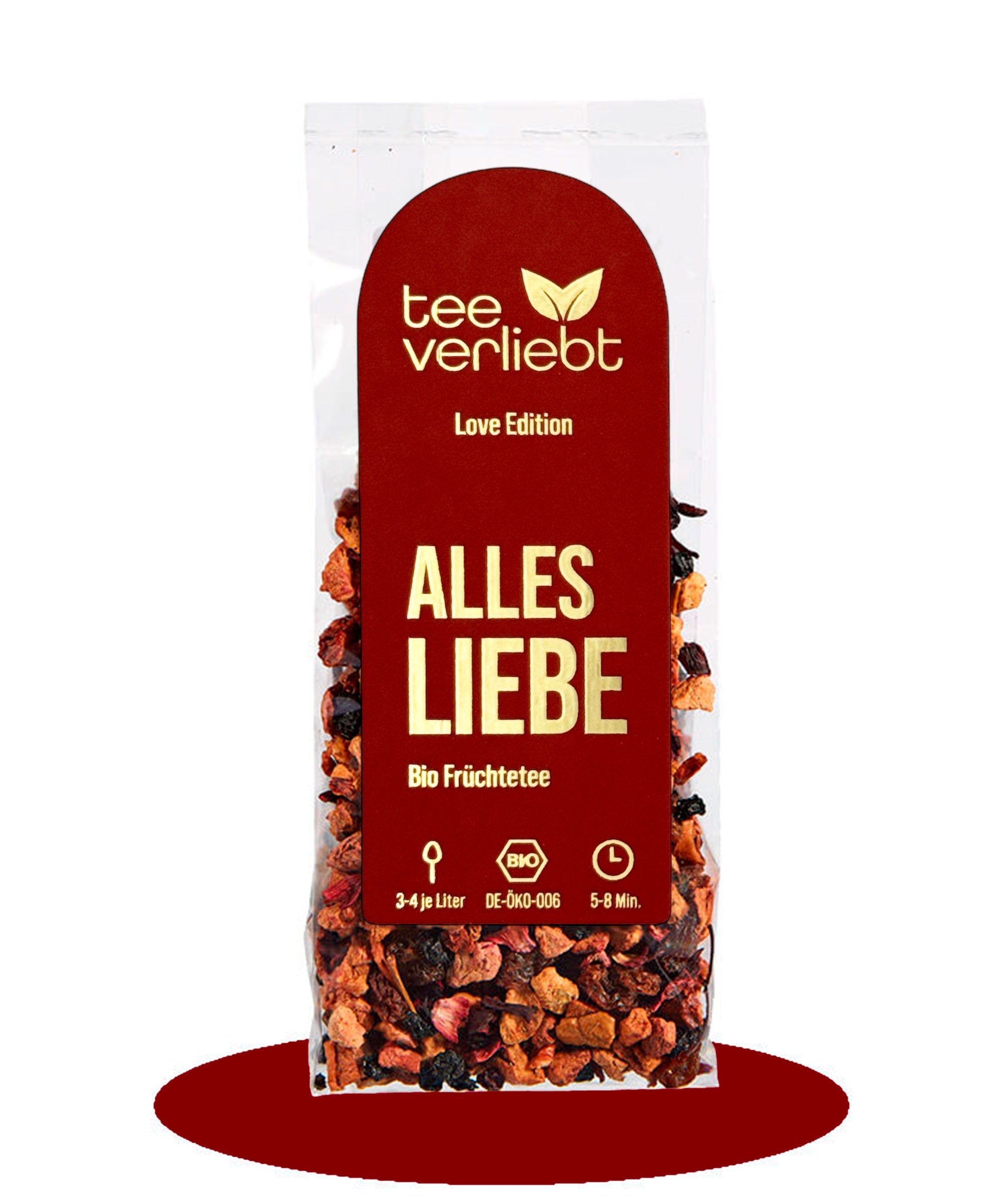 teeverliebt - Alles Liebe BIO Früchtetee lose | Love Edition
