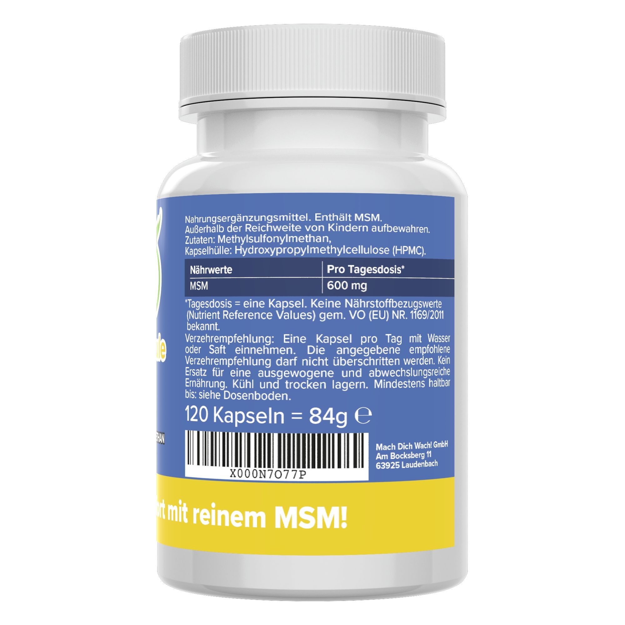 MSM Kapseln - Vitamineule®