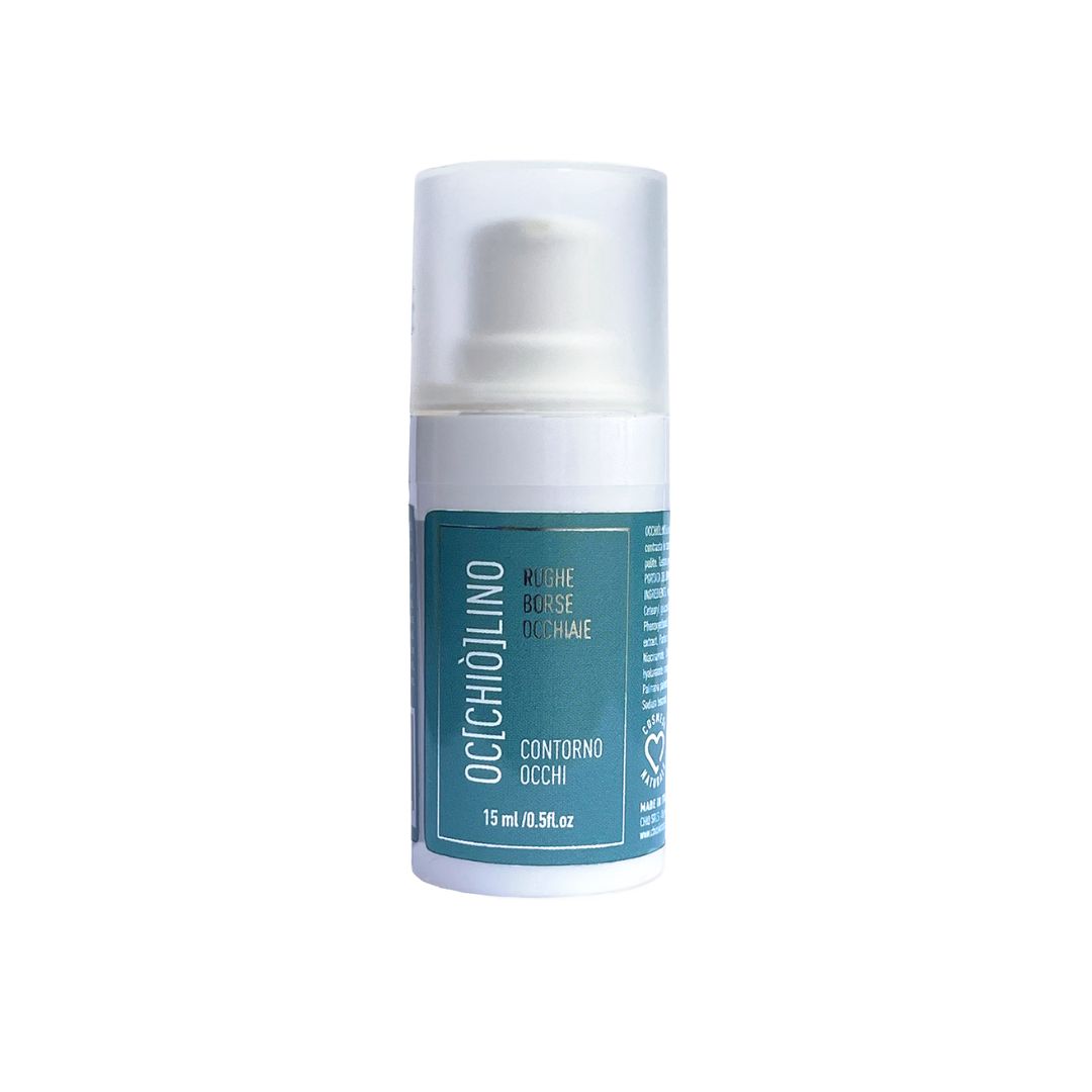 Chiò Skincare, Occhiolino Crema Contorno Occhi, Riduce Linee sottili, Gonfiori e Occhiaie