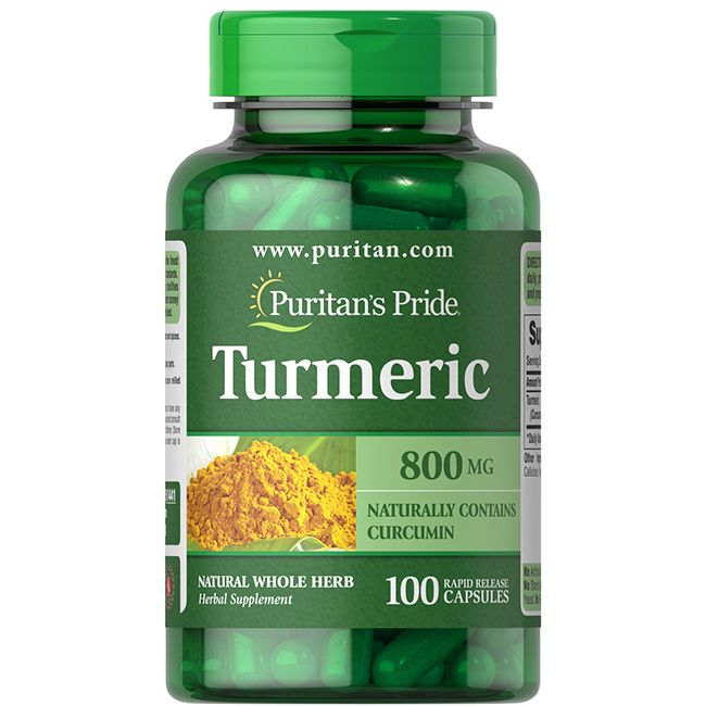Puritan's Pride Kurkuma 800 mg 100 Pc