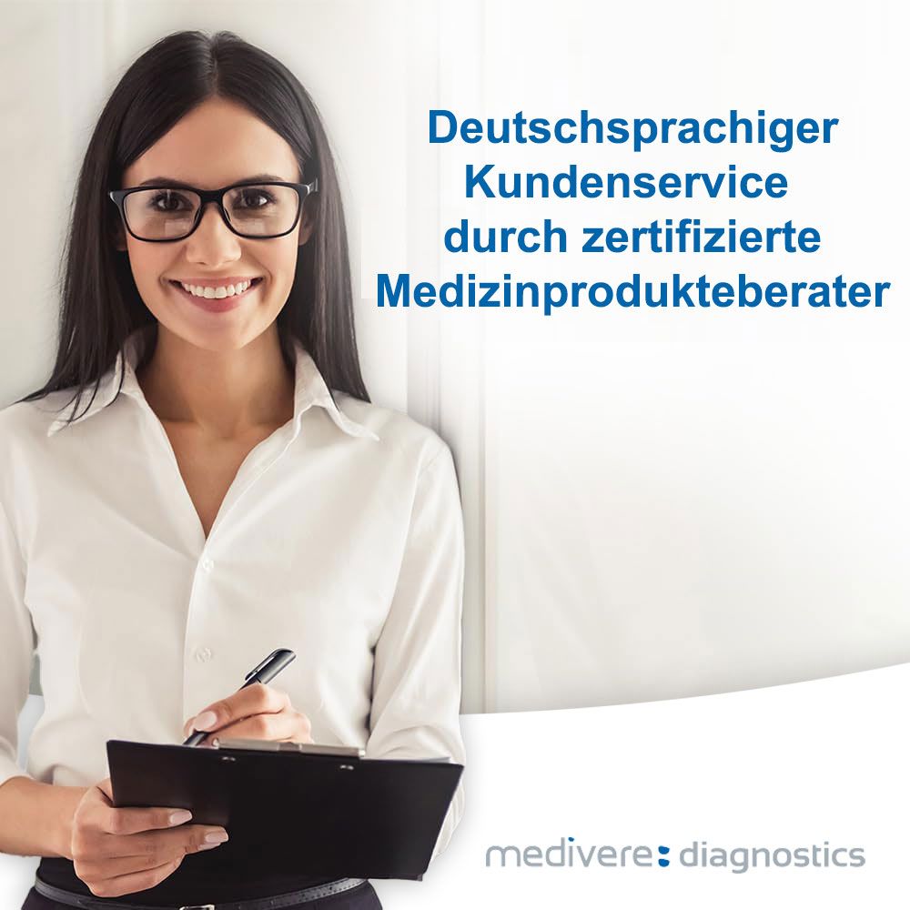 medivere Labordiagnostik Säure-Basen-Test nach Sander 1 St Test