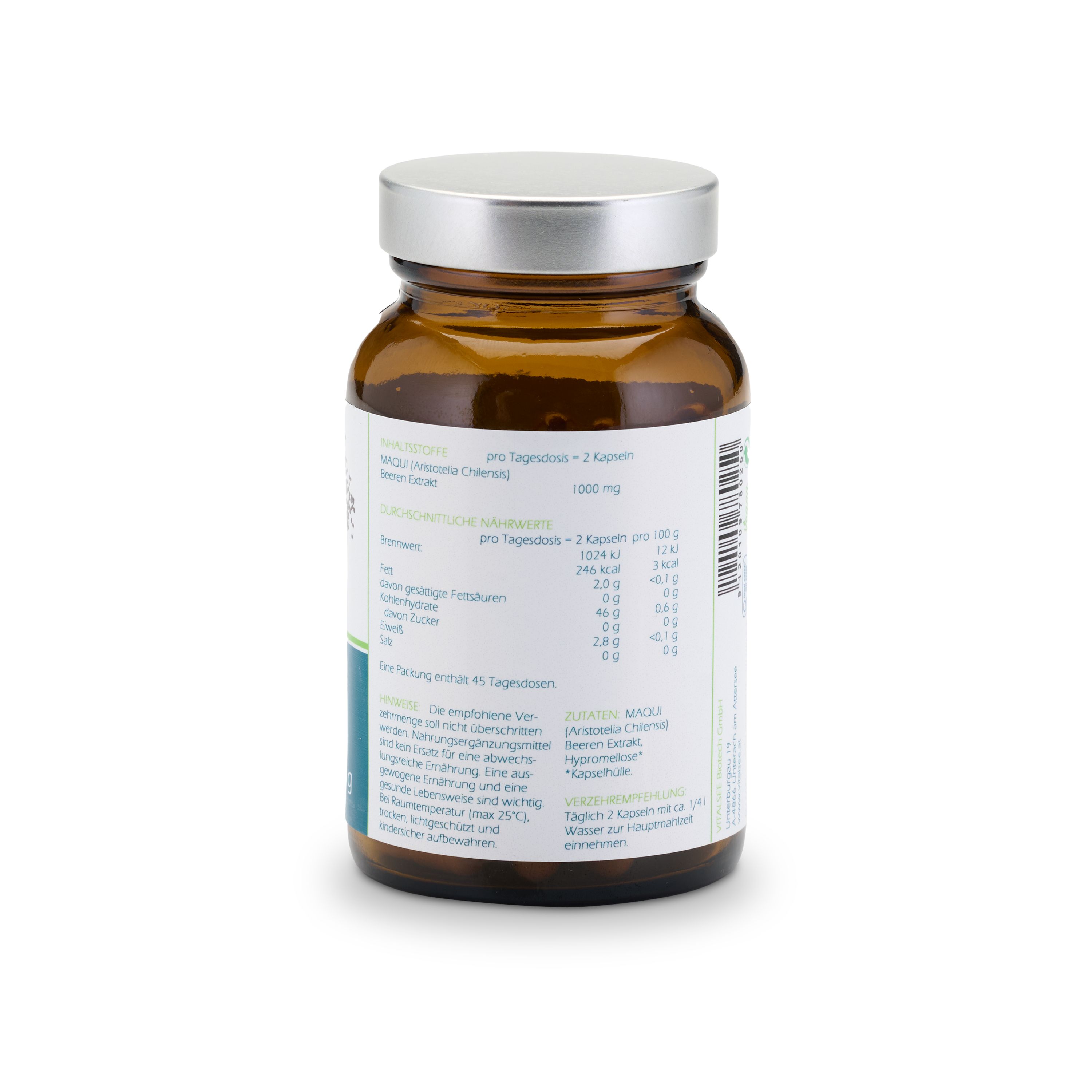 Vitalsee MAQUI berry 500 Extrakt