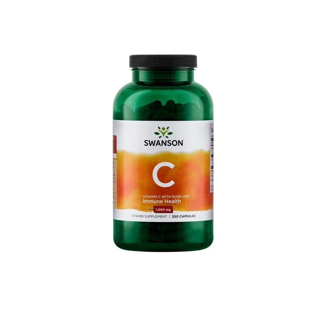 Swanson Vitamin C mit Hagebuttenextrakt 250 St