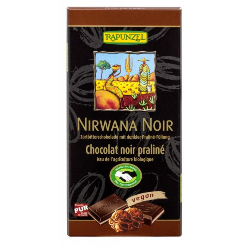 Rapunzel - Nirwana Noir 55% mit dunkler Praliné-Füllung