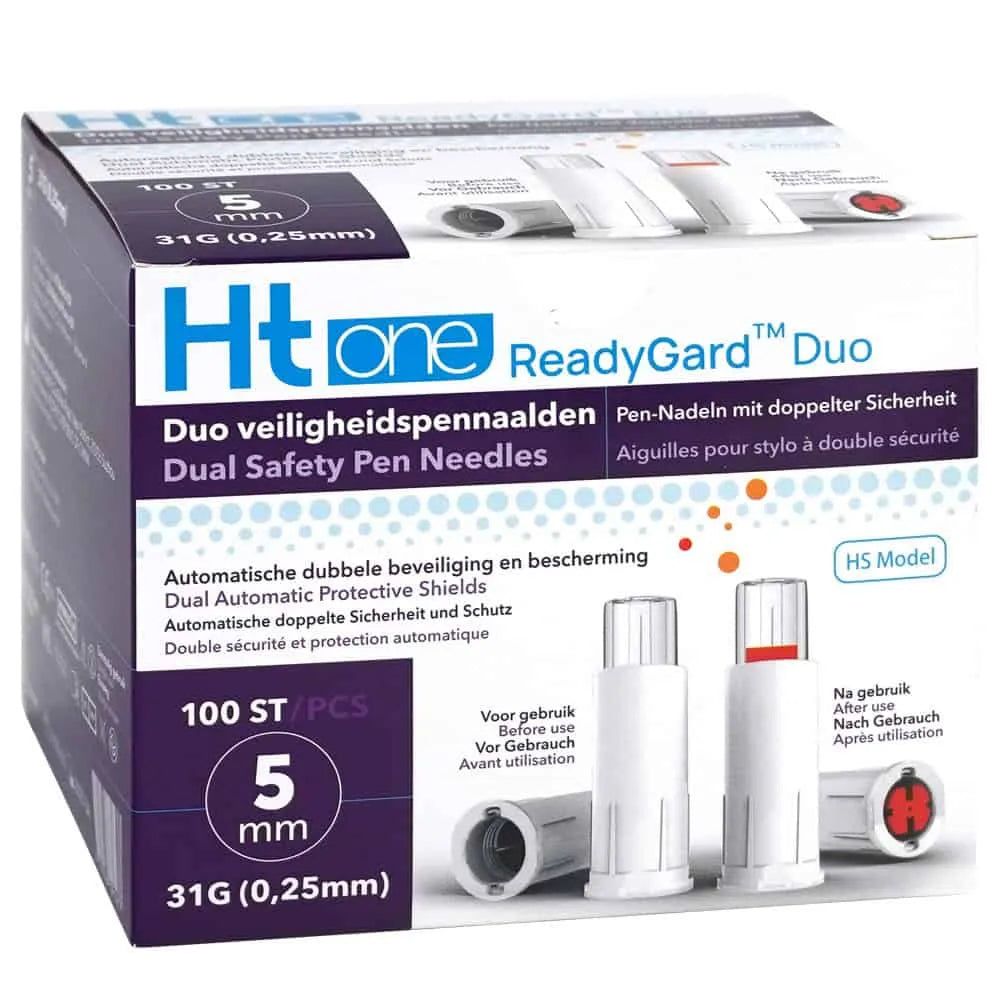 Ht One - ReadyGard Duo Aghi di Sicurezza per Penna (31G - 5 mm)