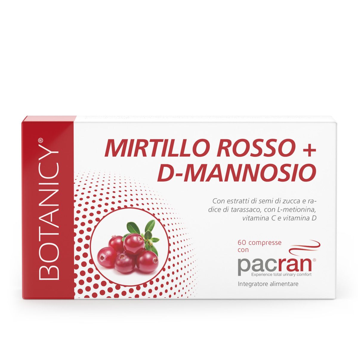 Botanicy MIRTILLO ROSSO + D-MANNOSIO