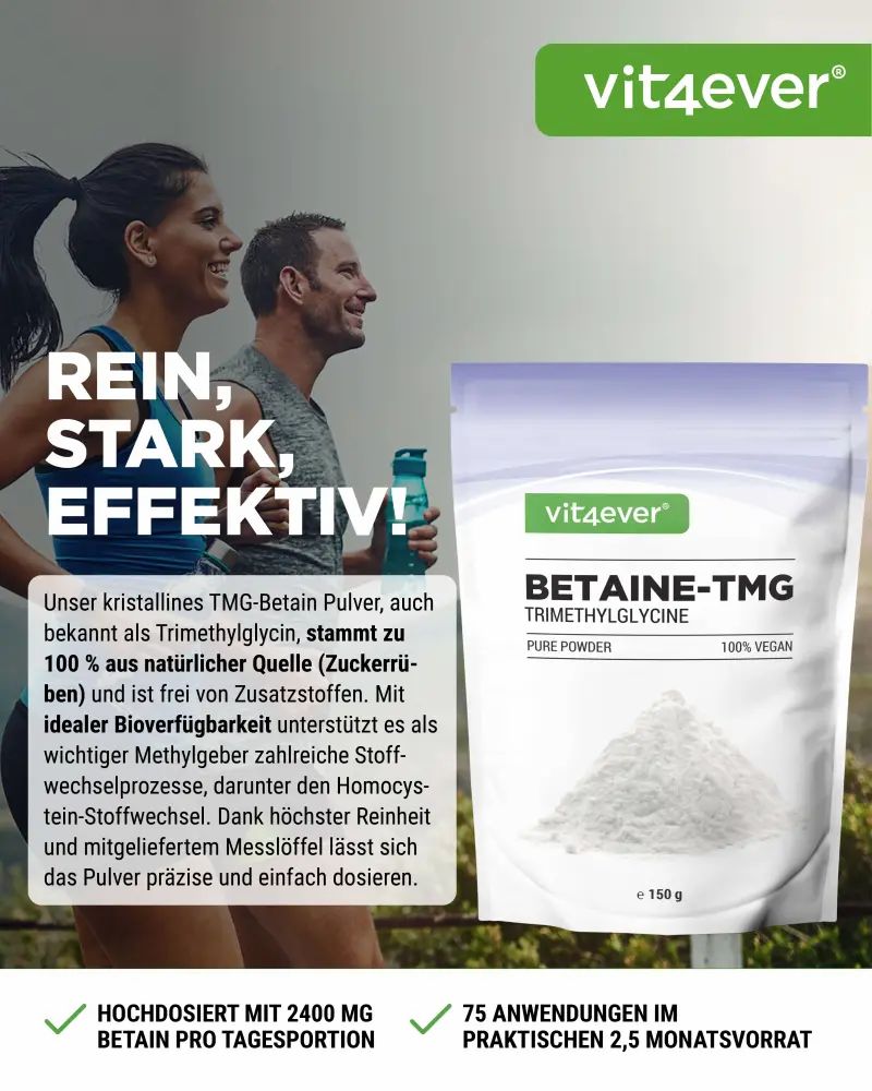 Vit4ever Betaine-TMG (Trimethylglycin)