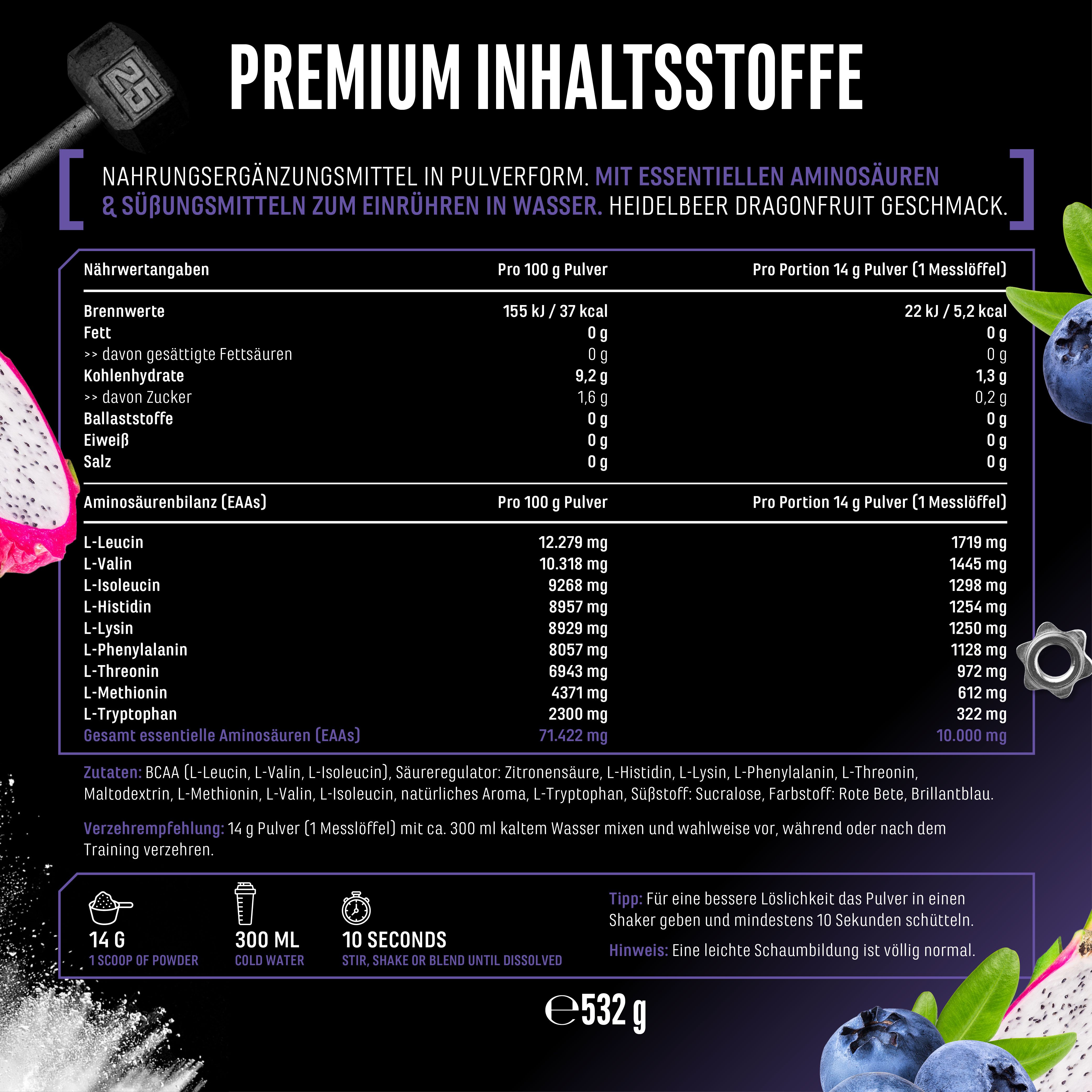 GEN EAA + Histidin 3.0 Pulver