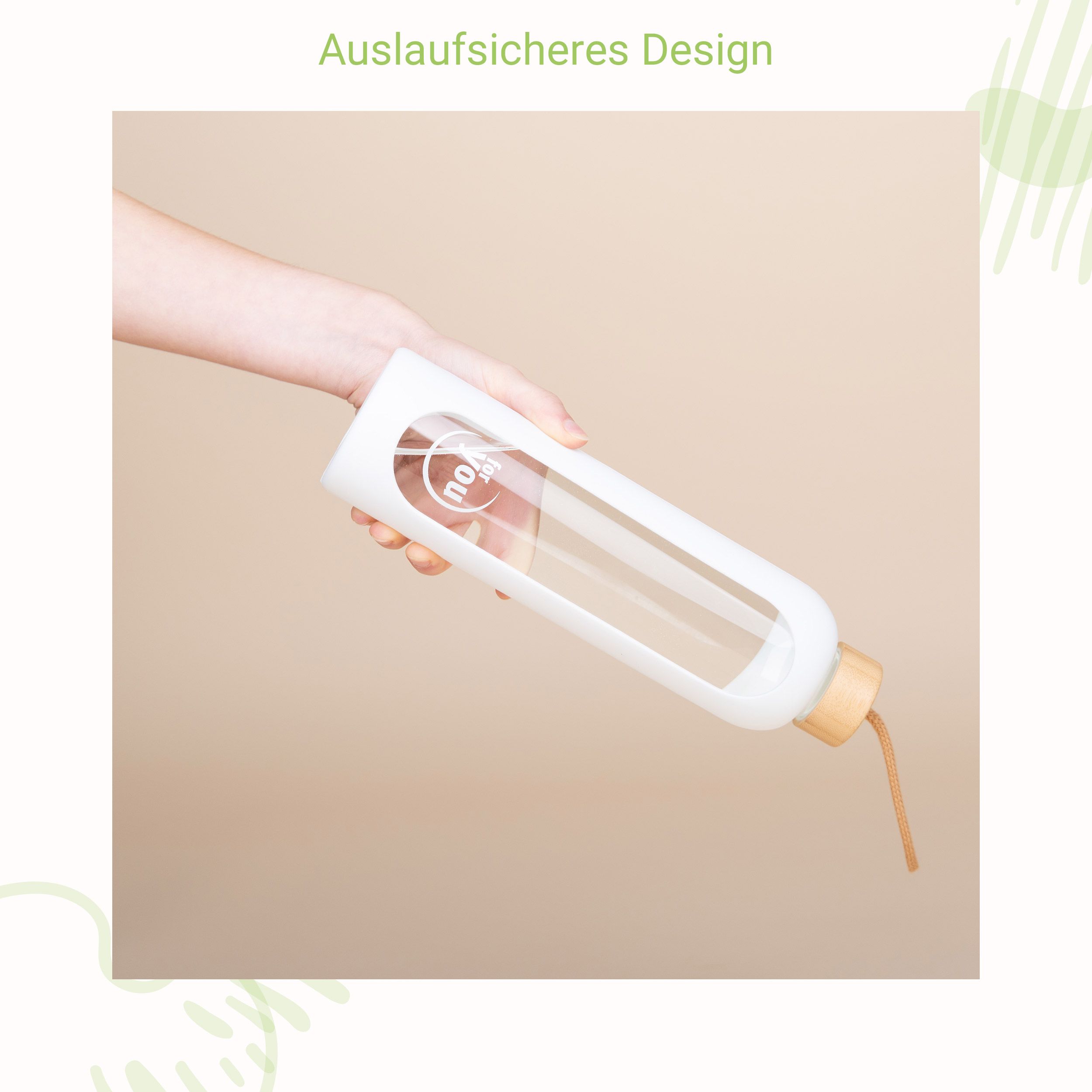 for you Nachhaltige Trinkflasche Doppelpack