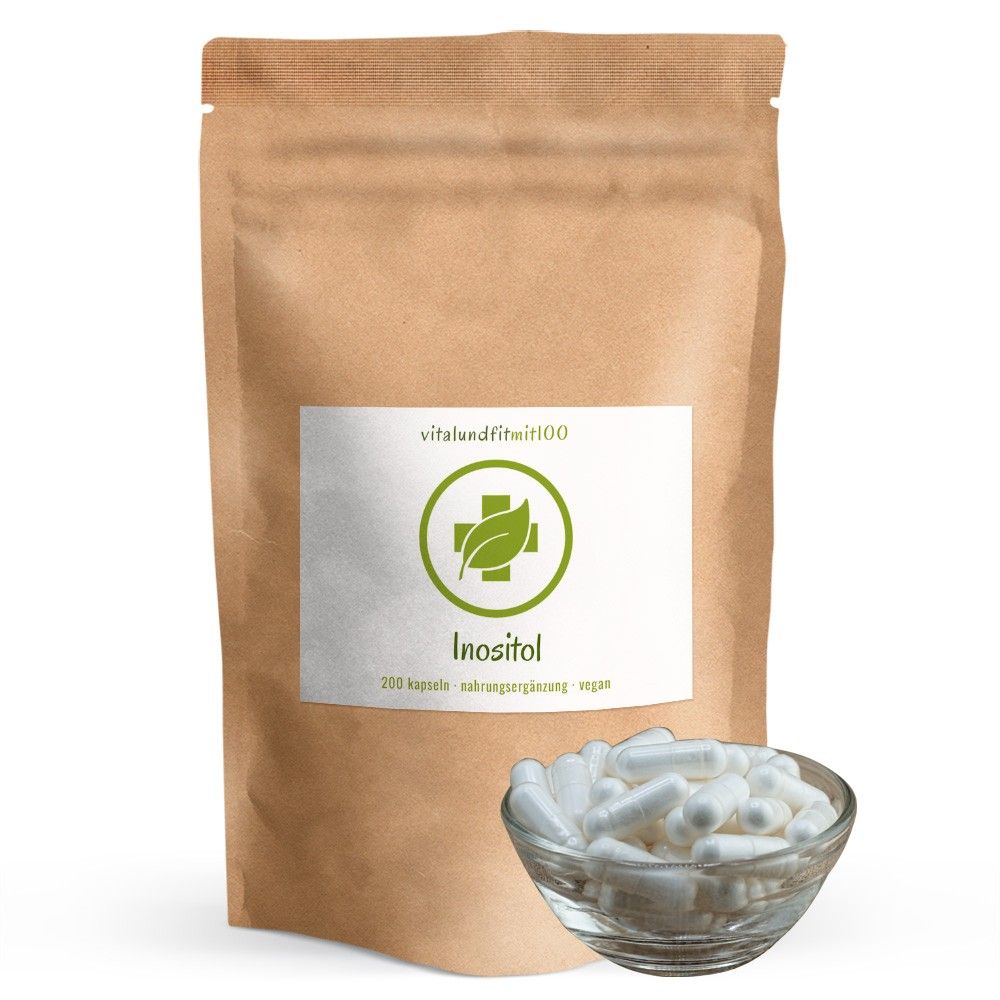 vitalundfitmit100® Inositol Kapseln 200 St