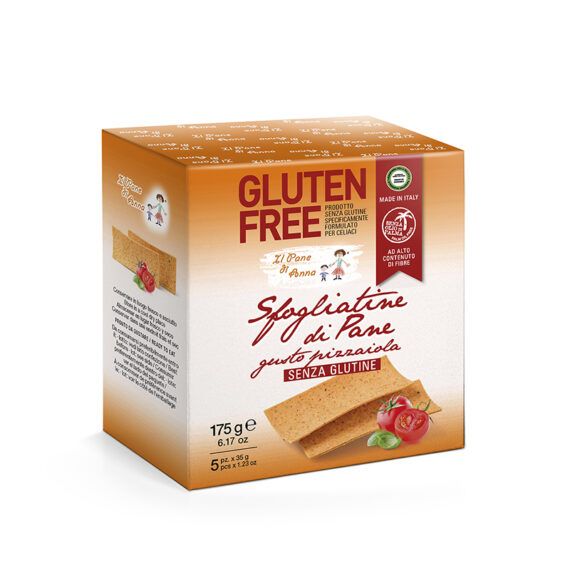 Sfogliatine di Pane Senza Glutine Pizzaiola - Il Pane di Anna