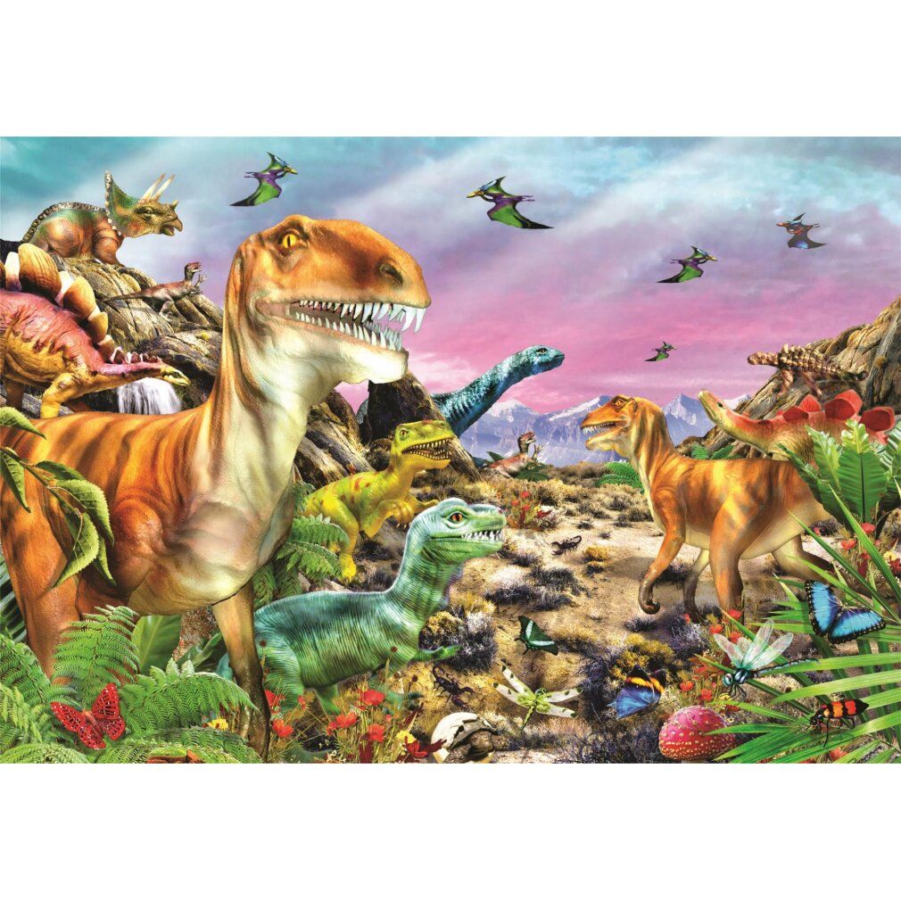 clementoni Erde Dinosaurier Puzzle 104 Teile