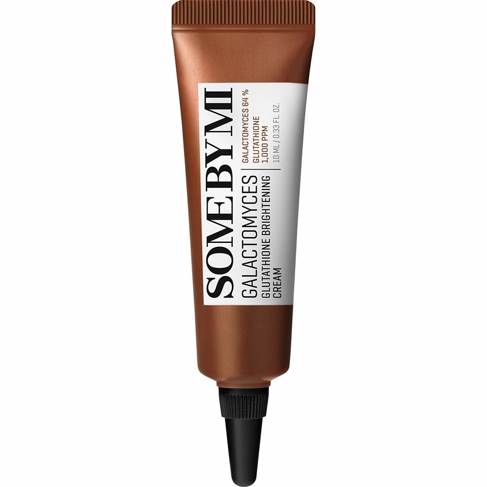 Braune Tube SOME BY MI Galactomyces Creme. Schwarzer Verschluss.