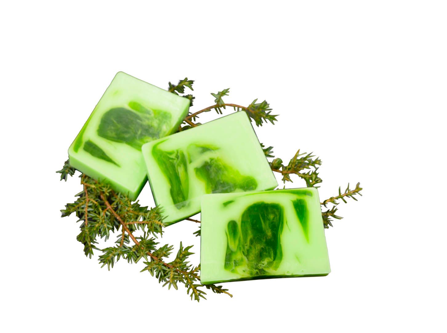 Nesbel Seife Grüner Garten – frisch & krautig | Glycerin Ziegenmilch 100 g