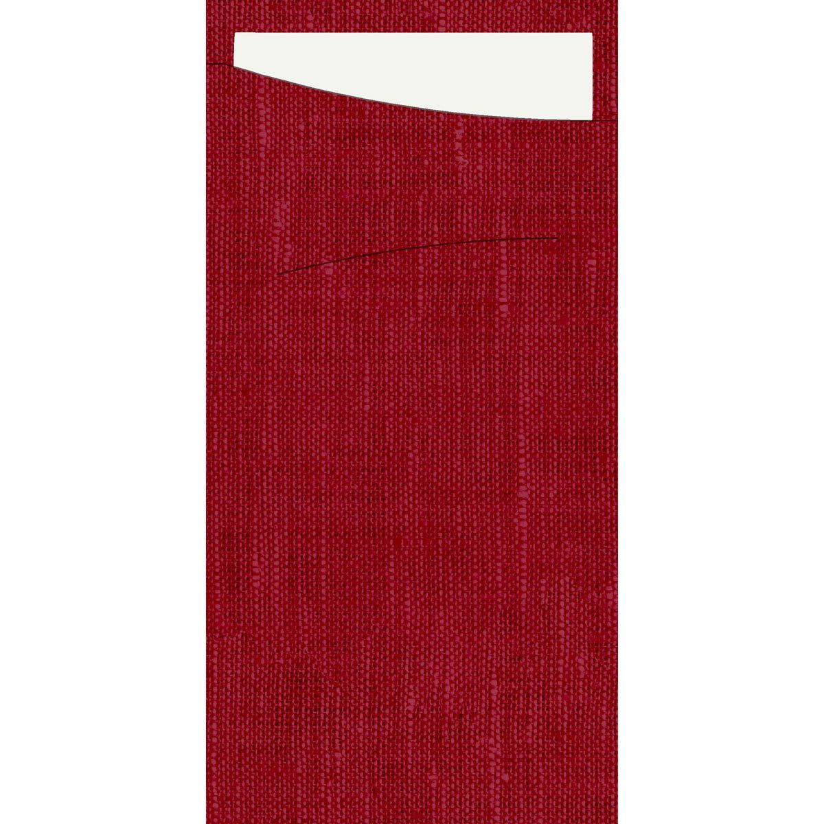 Sacchetto Bio D-Soft bordeaux/weiss 960 St Tücher