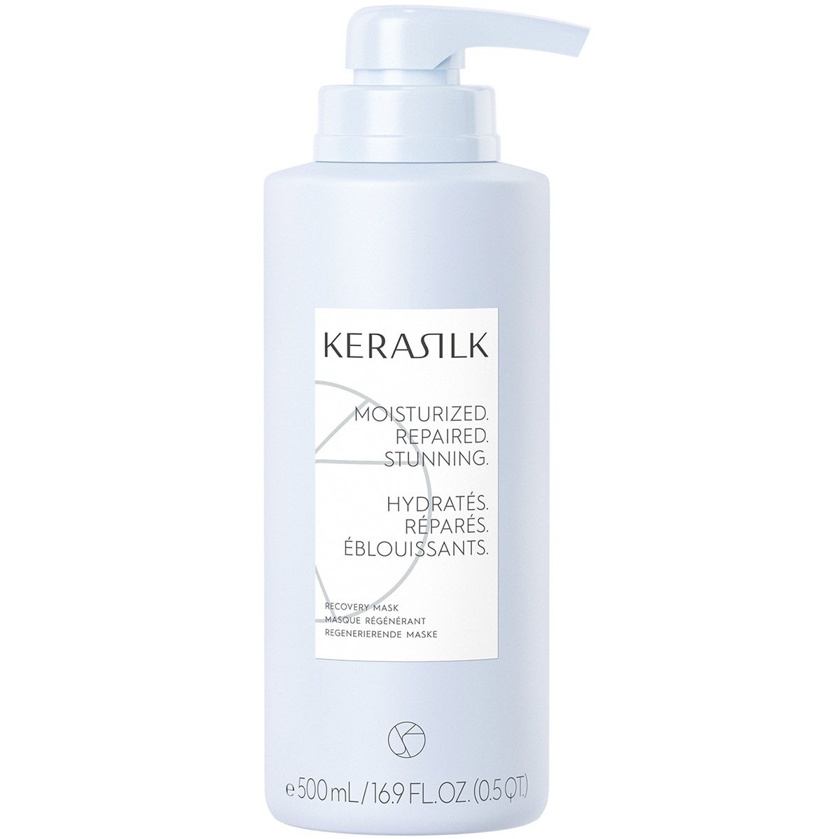 Kerasilk Recovery Mask Spenderflasche mit Pumpspender, 500 ml.
